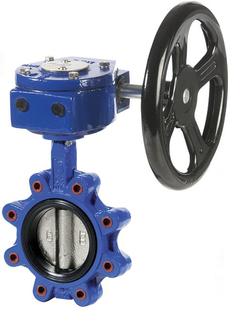 Produktbild - Serie L9, L9.000 mit RM Produktbild Absperrklappe Serie L9, L9.000 mit RM