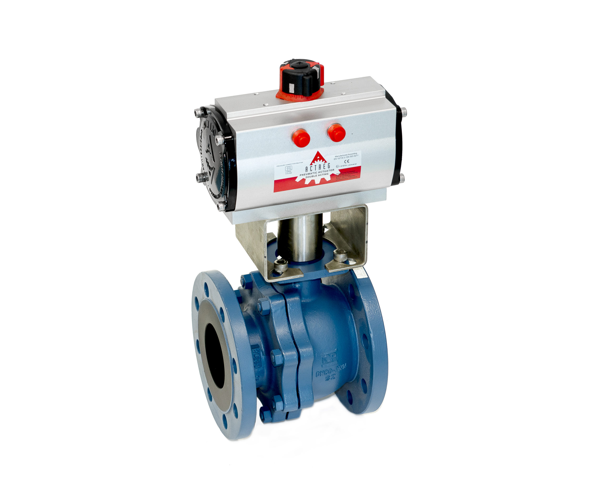 Produktbild - Serie 254AIT, 256AIT, 315AIT, 330AIT mit DA Produktbild Kugelhahn Serie 254AIT, 256AIT, 315AIT, 330AIT mit DA
